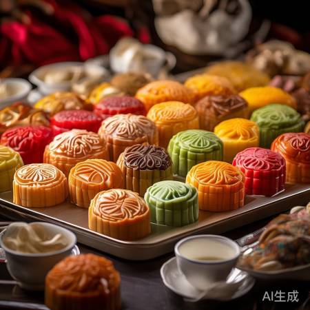 月饼种类丰富，保存食用讲究。
