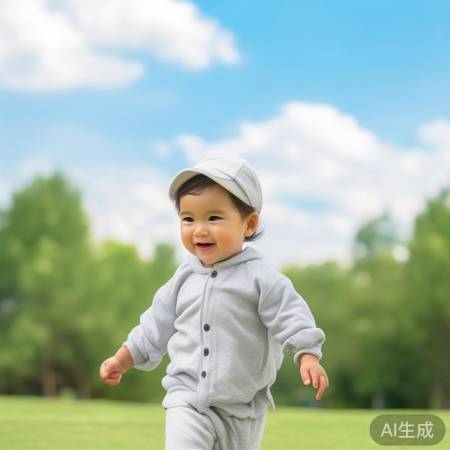 宝宝夏日神器，空调服防晒。