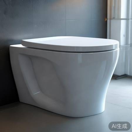 智能壁挂马桶软管，清洁无忧