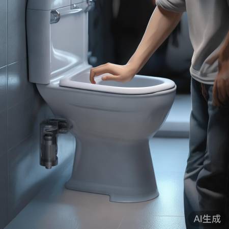找到按钮，马桶可冲水