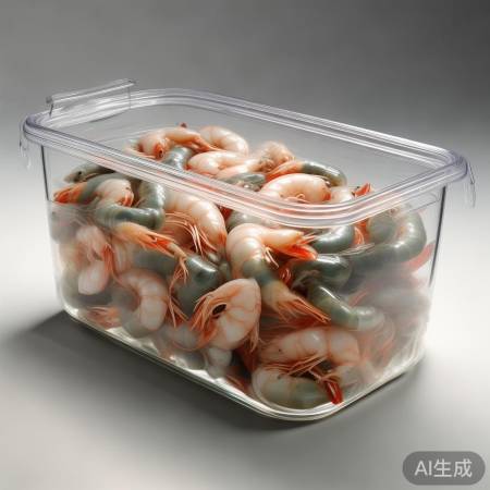 选择容器，防虾挤压。