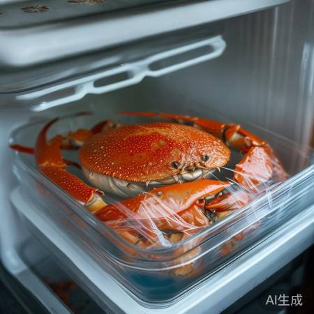 冷藏保鲜大闸蟹