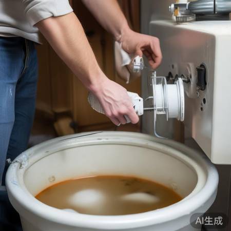 壁挂炉滤网清洗，简单耐心。