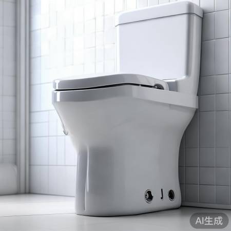 马桶底部蓄水箱，空间有限。
