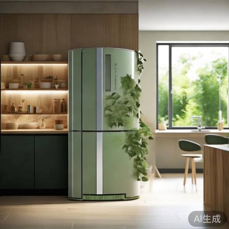 美的茶园冰箱，自然鲜冷生活！