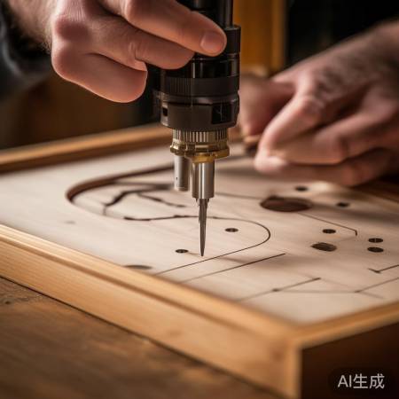 打孔对齐螺丝孔