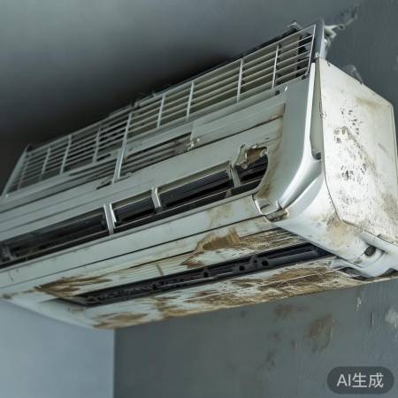 空调病因：尘菌积滤