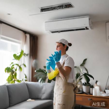 上门清洗空调，省时又省电