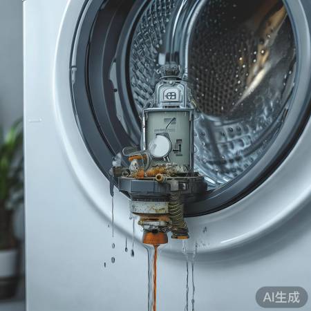 洗衣机E4故障：进水阀故障