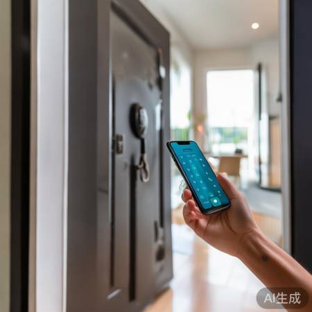 远程开门，安全谨慎