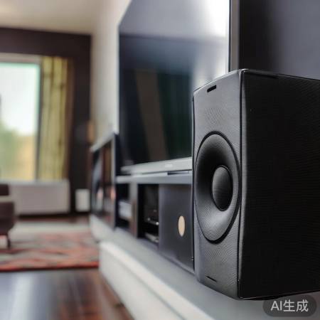 电视靠墙，增强音效