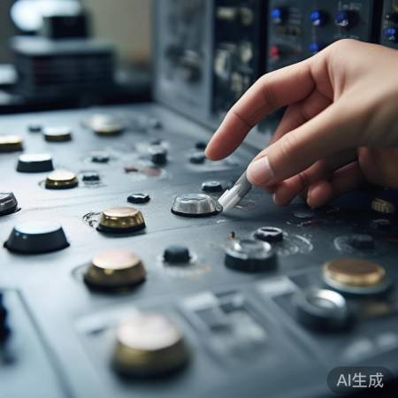 “擦拭控制面板按键解决接触不良