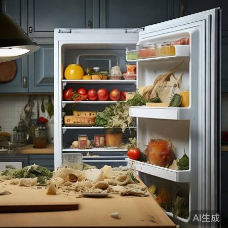 冰箱食物存久损健康