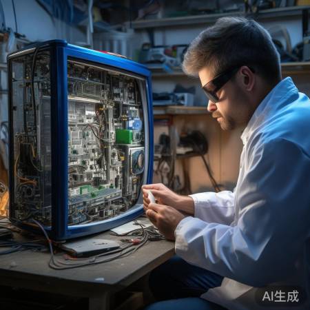 非专业人员勿拆电视后盖
