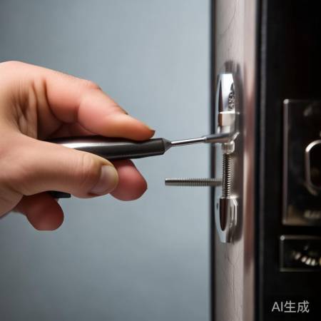 调整门锁螺丝